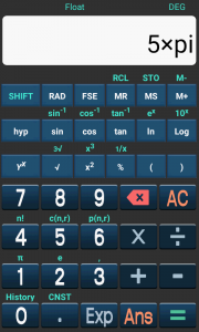 اسکرین شات 4 برنامه Math Calculator