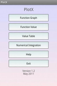 اسکرین شات برنامه Function Graph Plotter 1