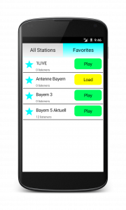 اسکرین شات 2 برنامه German Radio Online