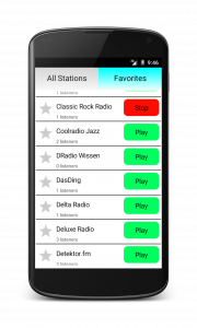 اسکرین شات 3 برنامه German Radio Online