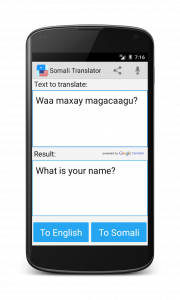 اسکرین شات برنامه Somali English Translator 4