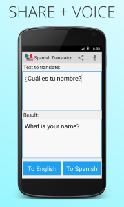 اسکرین شات 4 برنامه Spanish English Translator