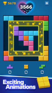 اسکرین شات 1 بازی Blockanza: Block Puzzle
