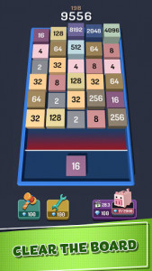 اسکرین شات بازی Merge Block 3D - 2048 Number Puzzle 4