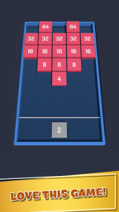 اسکرین شات بازی Merge Block 3D - 2048 Number Puzzle 5