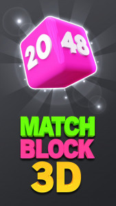 اسکرین شات بازی Match Block 3D - 2048 Merge Ga 1