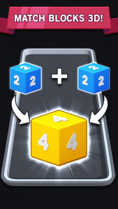 اسکرین شات 2 بازی Match Block 3D - 2048 Merge