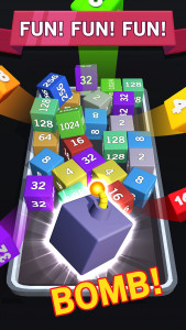 اسکرین شات بازی Match Block 3D - 2048 Merge Ga 5