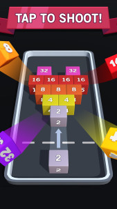 اسکرین شات 3 بازی Match Block 3D - 2048 Merge