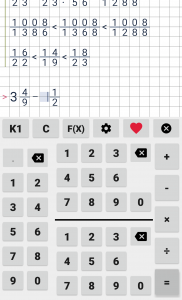 اسکرین شات 5 برنامه Fraction calculator