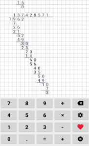 اسکرین شات برنامه Division calculator 4