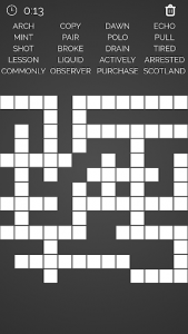 اسکرین شات بازی Crossword : Word Fill 3