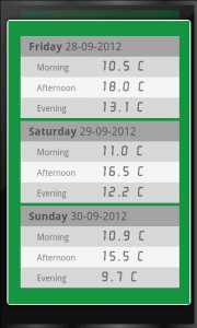 اسکرین شات برنامه Thermometer 2