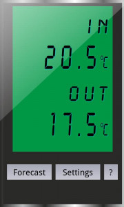 اسکرین شات برنامه Thermometer 1