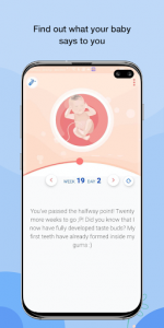 اسکرین شات برنامه HiMommy - Pregnancy Tracker App 3