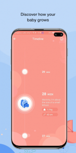 اسکرین شات برنامه HiMommy - Pregnancy Tracker App 4
