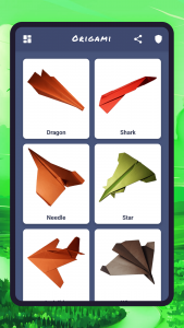 اسکرین شات 3 برنامه Origami aircraft, paper