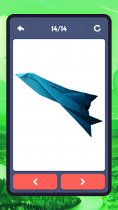 اسکرین شات 7 برنامه Origami aircraft, paper