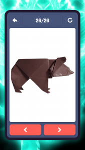 اسکرین شات 5 برنامه Origami animals paper DIY