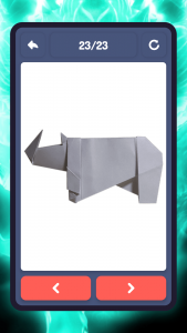 اسکرین شات برنامه Origami animals paper DIY 7