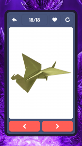 اسکرین شات 6 برنامه Origami paper dragons