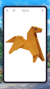 اسکرین شات 4 برنامه Origami animals. Farm DIY