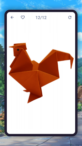 اسکرین شات 6 برنامه Origami animals. Farm DIY