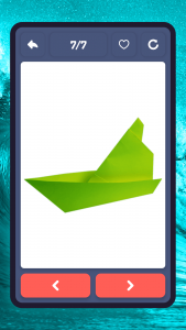 اسکرین شات برنامه Origami ships, boats 5