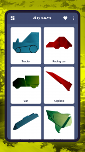 اسکرین شات 3 برنامه Origami military tank, car