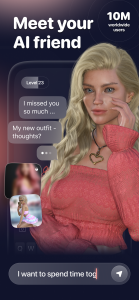 اسکرین شات برنامه Anima: AI Friend Virtual Chat 1