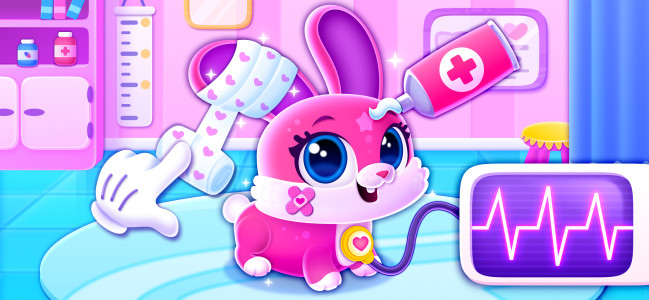 اسکرین شات 1 بازی Animal Hospital — Baby Games