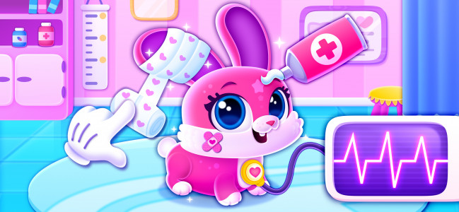 اسکرین شات بازی Animal Hospital — Baby Games 1