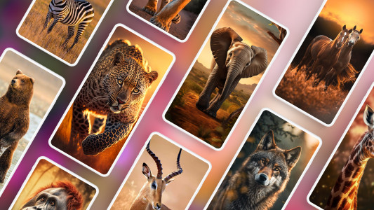 اسکرین شات برنامه Animal Wallpapers 4K 1