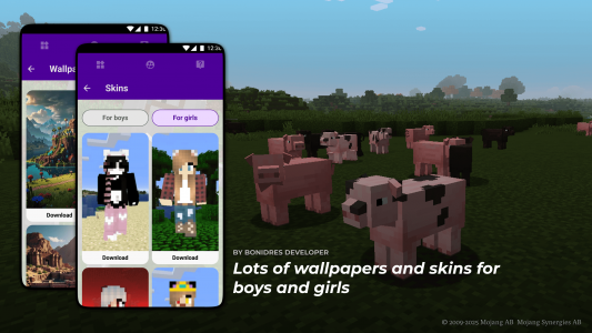 اسکرین شات 3 برنامه animal mod for minecraft pe