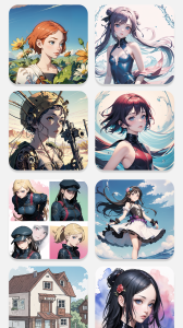 اسکرین شات 7 برنامه Anime Color Lite