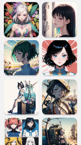 اسکرین شات 6 برنامه Anime Color Lite