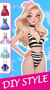 اسکرین شات بازی Doll Makeover: dress up games 3