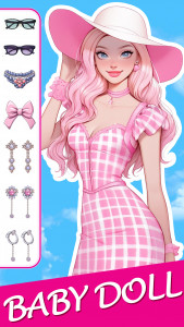 اسکرین شات بازی Doll Makeover: dress up games 2