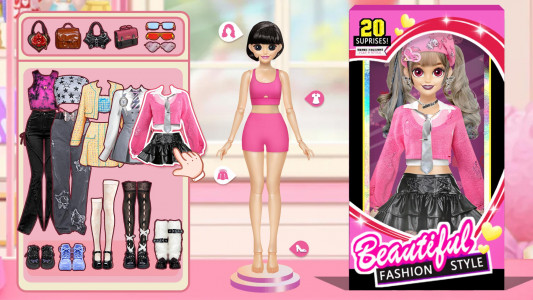 اسکرین شات بازی Doll Makeover: dress up games 6