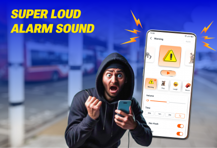 اسکرین شات 4 برنامه Anti Theft Alarm For Phone