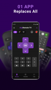 اسکرین شات برنامه TV Remote Control - For All TV 2