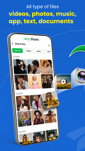 اسکرین شات برنامه AnyShare – Rapid File Transfer 2