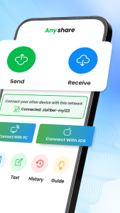 اسکرین شات 2 برنامه AnyShare – Rapid File Transfer