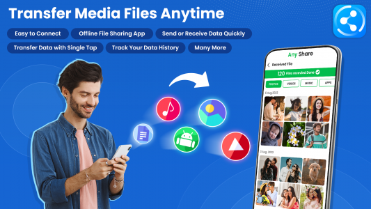 اسکرین شات برنامه AnyShare – Rapid File Transfer 4