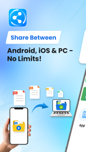 اسکرین شات 1 برنامه AnyShare – Rapid File Transfer