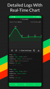 اسکرین شات برنامه Ping Toolkit: Ping Test Tools 2