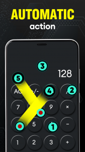 اسکرین شات 4 برنامه Auto Clicker - Auto click