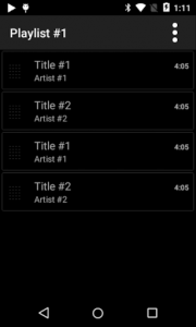 اسکرین شات برنامه Music Player' (no-ads) 7