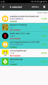 اسکرین شات 6 برنامه APK Installer