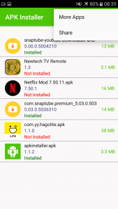 اسکرین شات برنامه APK Installer 5